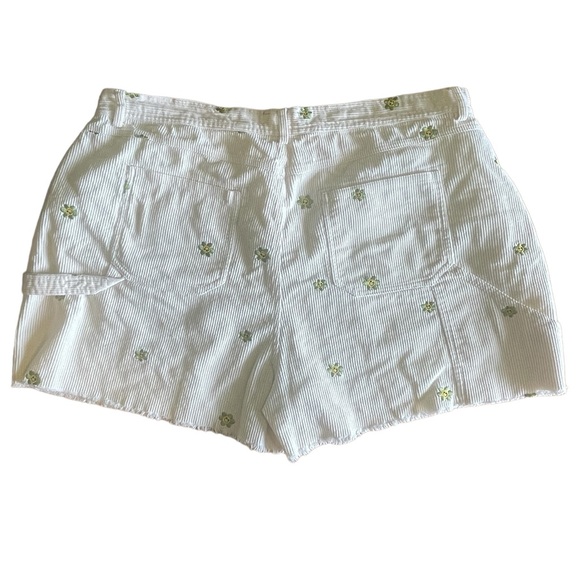 Forever 21+ Smiley Face Corduroy Shorts Size 3X - Picture 3 of 7